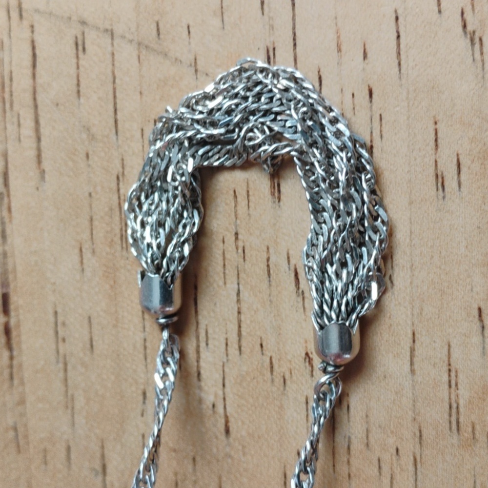Multi Strand Sterling Silver Bracelet - Picture 5 of 10